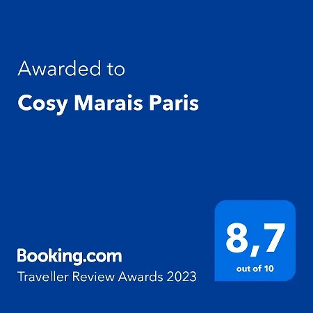 Cosy Marais Apartment Paris